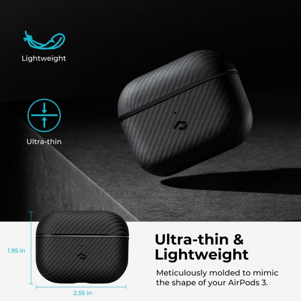 Pitaka AirPods 3 Skal MagEZ Case Svart
