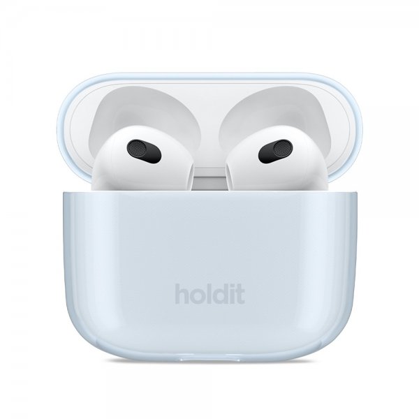 holdit AirPods 3 Skal Seethru Mineral Blue