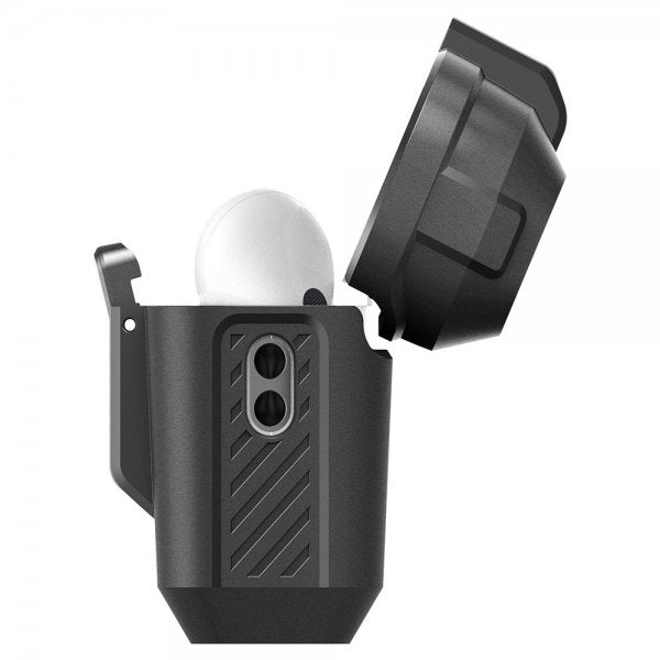 Spigen AirPods Pro 2 Skal Lock Fit Matte Black