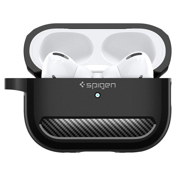 Spigen AirPods Pro 2 Skal Rugged Armor Matte Black