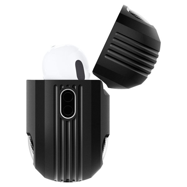 Spigen AirPods Pro 2 Skal Rugged Armor Matte Black