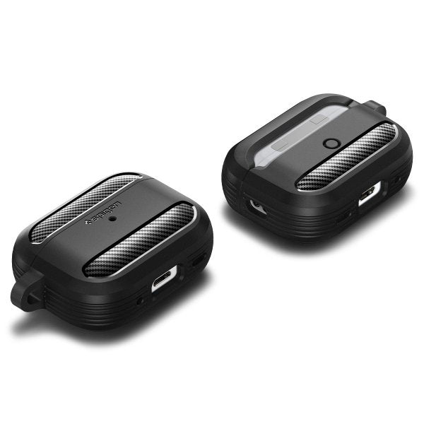 Spigen AirPods Pro 2 Skal Rugged Armor Matte Black