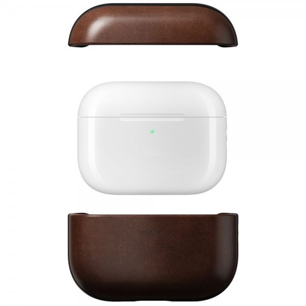 Nomad AirPods Pro 3 Skal Modern Leather Case Horween Rustic Brown