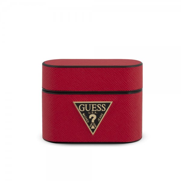 Guess AirPods Pro Skal Saffiano Case Röd