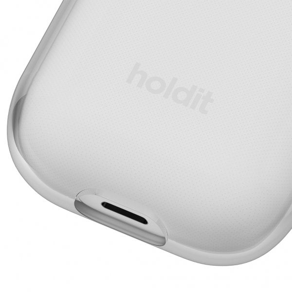 holdit AirPods (1/2) Skal Seethru Vit