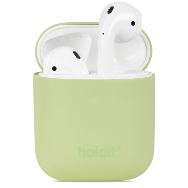 holdit AirPods (1/2) Skal Silikon Kiwi
