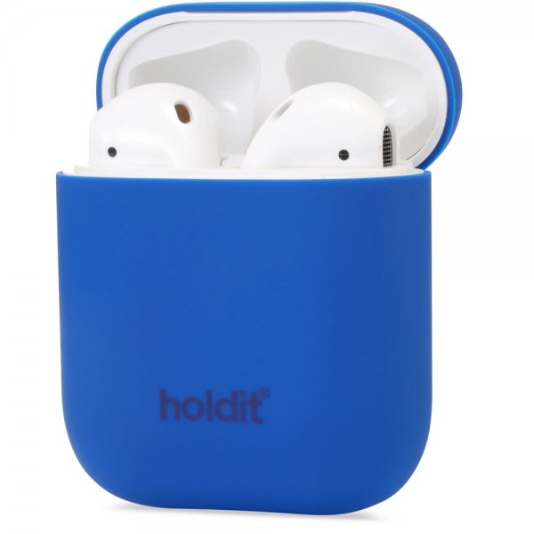 holdit AirPods (1/2) Skal Silikon Royal Blue