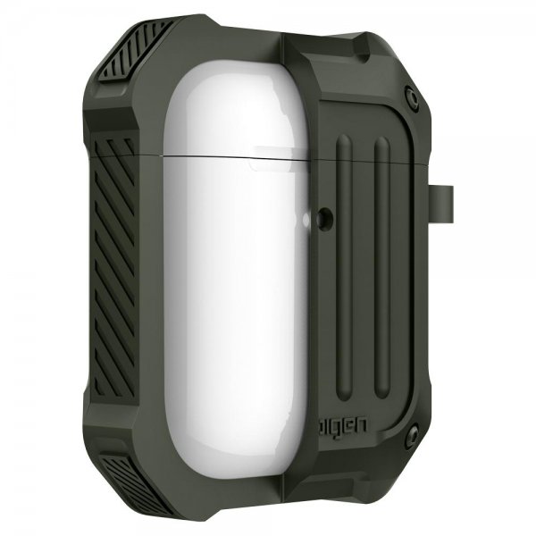 Spigen AirPods (1/2) Skal Tough Armor Military Green