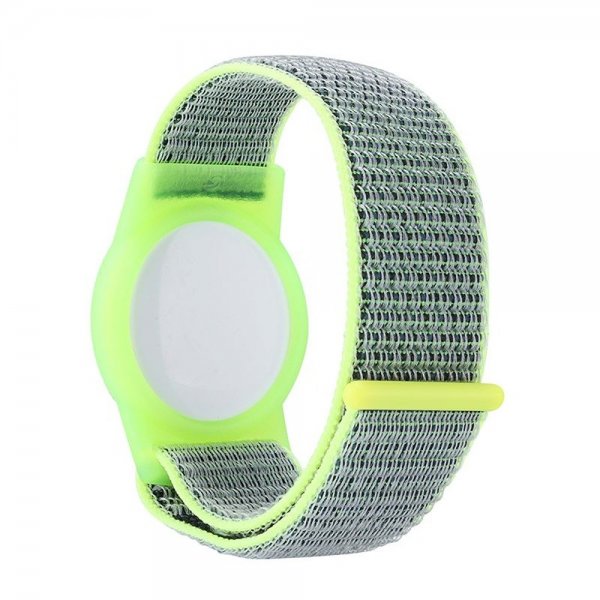 Mobile Origin AirTag Armband Nylon Grön