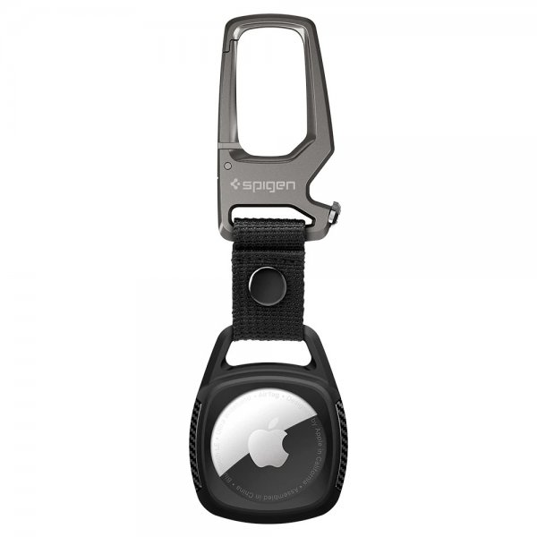 Spigen Apple AirTag Hållare Rugged Armor Matte Black