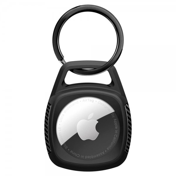Spigen Apple AirTag Hållare Rugged Armor Matte Black