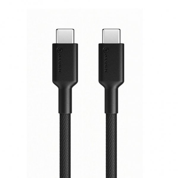 ALOGIC USB-C till USB-C laddkabel Elements Pro 5A Svart 1m
