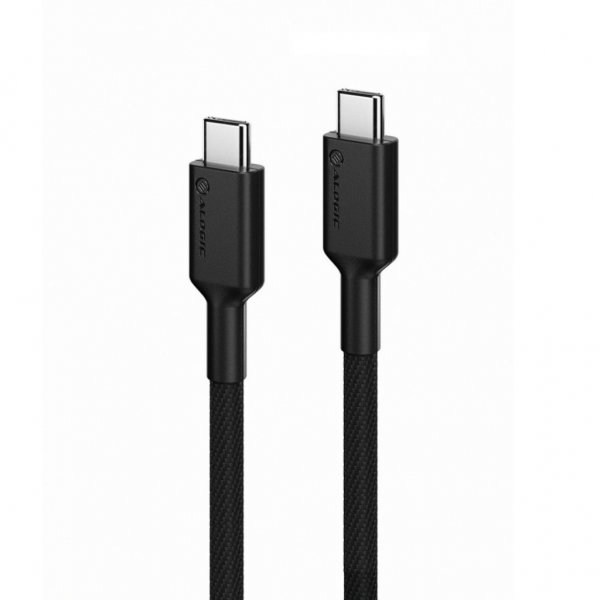 ALOGIC USB-C till USB-C laddkabel Elements Pro 5A Svart 2m