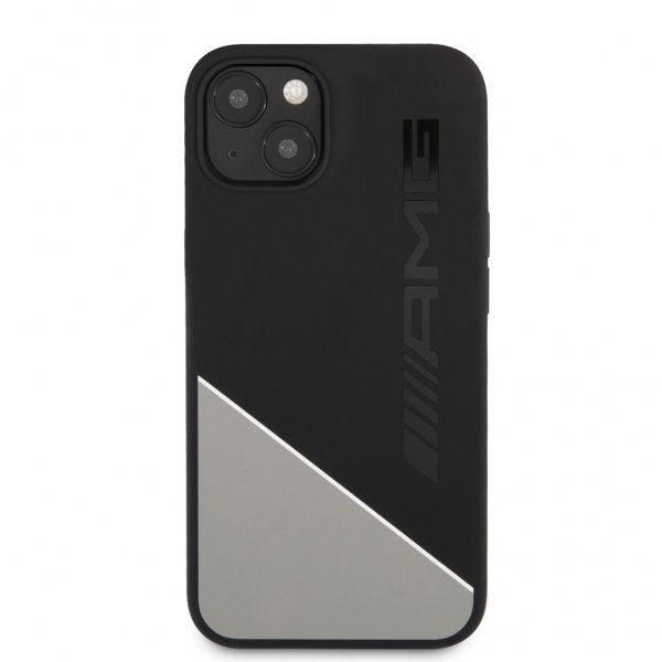 AMG iPhone 13 Skal Liquid Silicone Two Tone Grå