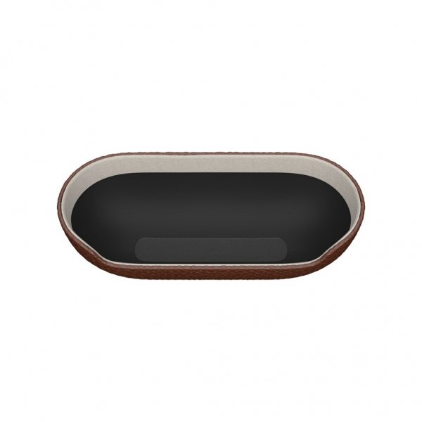 KeyBudz AirPods 4 Skal Artisan Series Natural Brown