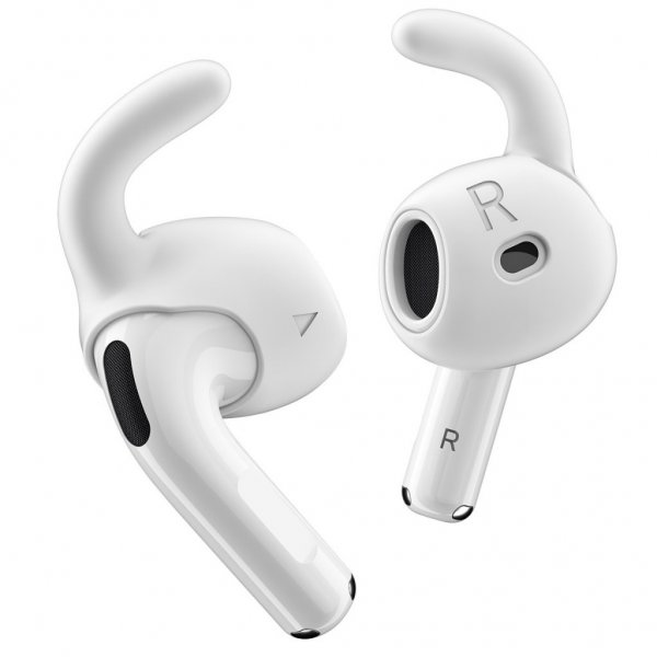 KeyBudz AirPods 4 EarBuddyz Ear Hooks Vit