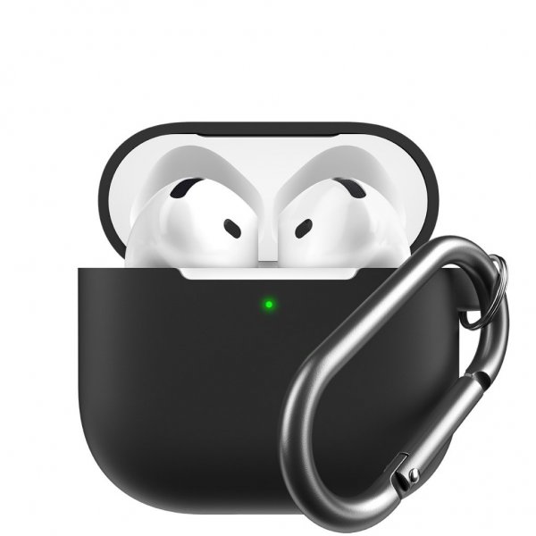 KeyBudz AirPods 4 Skal Elevate Series Svart