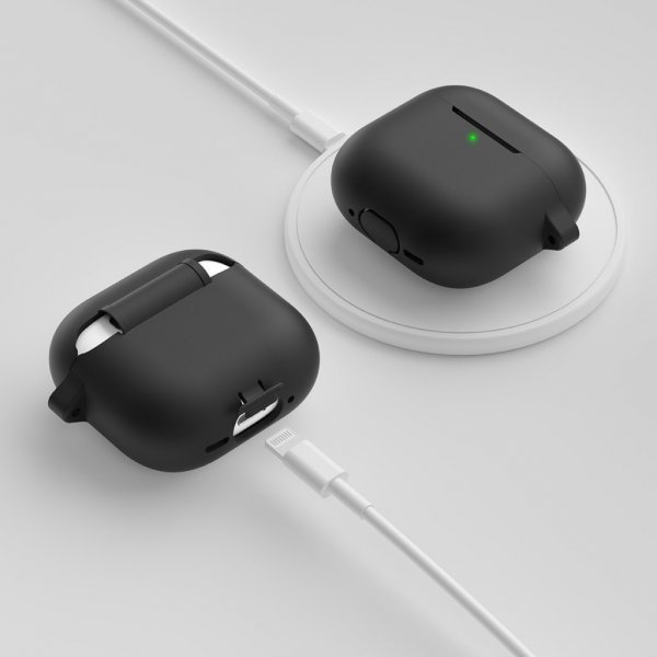 KeyBudz AirPods 4 Skal Elevate Series Svart
