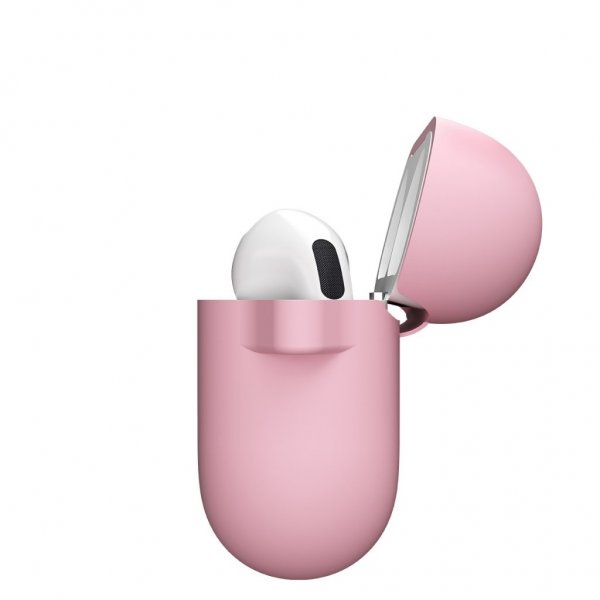 KeyBudz AirPods 4 Skal Elevate Series Blush Pink