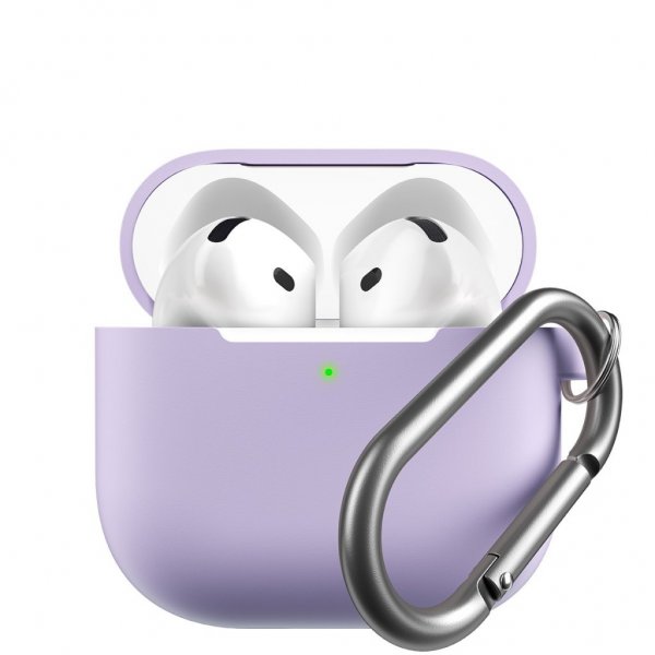KeyBudz AirPods 4 Skal Elevate Series Lavender