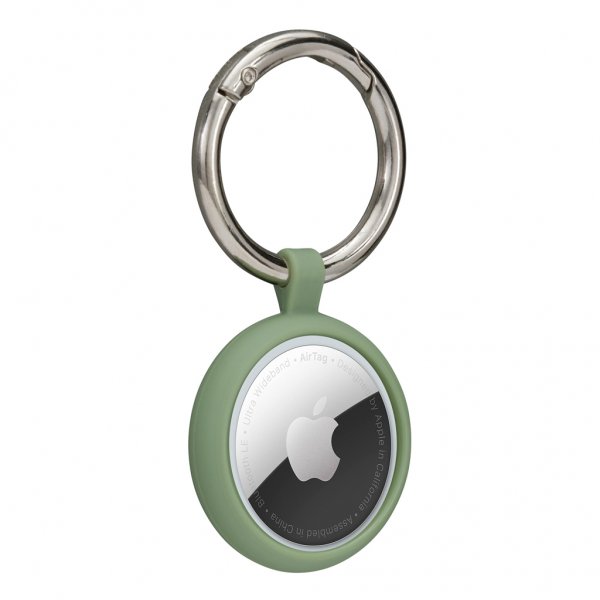 dbramante1928 Apple AirTag Hållare Greenland Key Ring Green Bay
