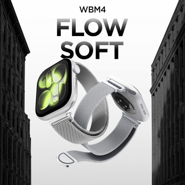Spigen Apple Watch 38/40/41/42mm Armband WBM4 Silver