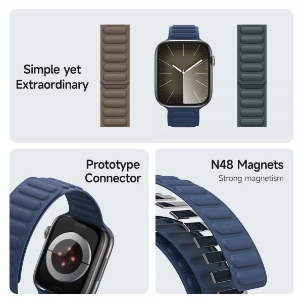 Dux Ducis Apple Watch 38/40/41mm Armband BL Series Blå