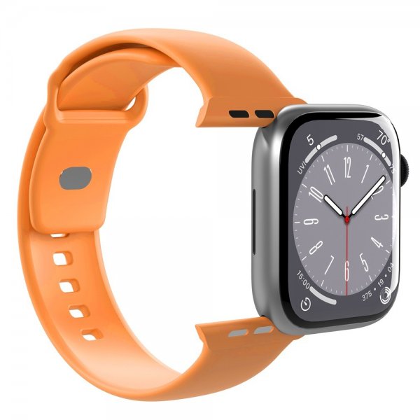 Puro Apple Watch 38/40/41/42mm Armband ICON Silicone Band Apricot