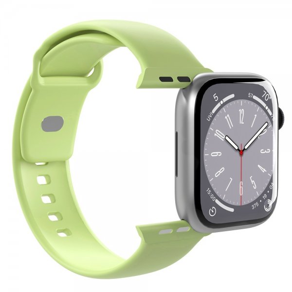 Puro Apple Watch 38/40/41/42mm Armband ICON Silicone Band Matcha Green