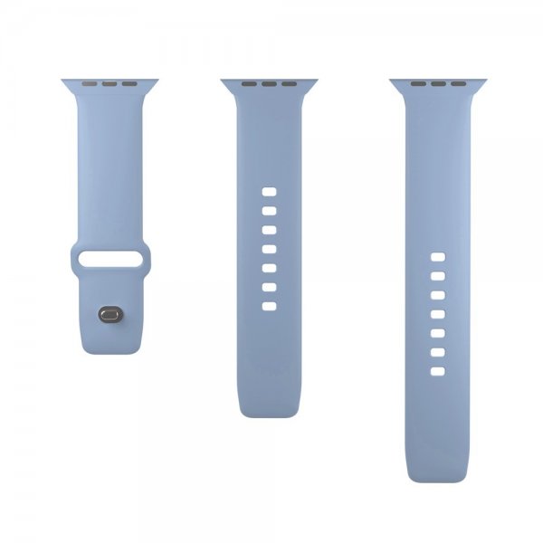 Puro Apple Watch 38/40/41/42mm Armband ICON Silicone Band Powder Blue