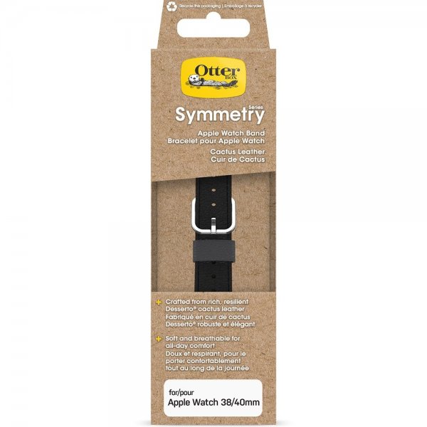 Otterbox Apple Watch 38/40/41/42mm Armband Symmetry Cactus Leather Noir Ash