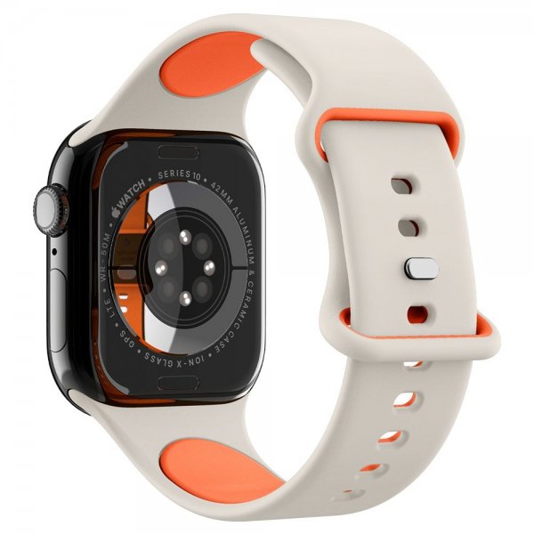 Spigen Apple Watch 40/41/42mm Armband Nano Pop Orange Beige