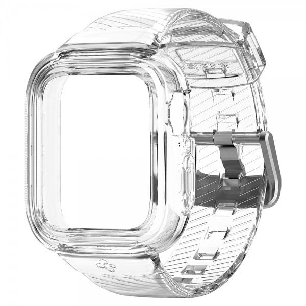 Spigen Apple Watch 40/41mm Skal med armband Liquid Crystal Pro Crystal Clear