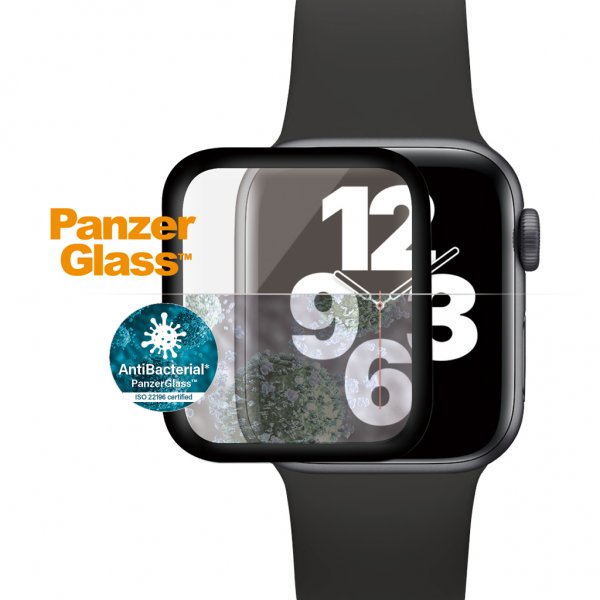 PanzerGlass Apple Watch 40mm (Series 4/5/6/SE) Skärmskydd Antibacterial