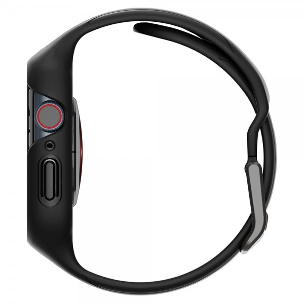 Spigen Apple Watch 41mm Skal med Armband Liquid Air Pro Svart