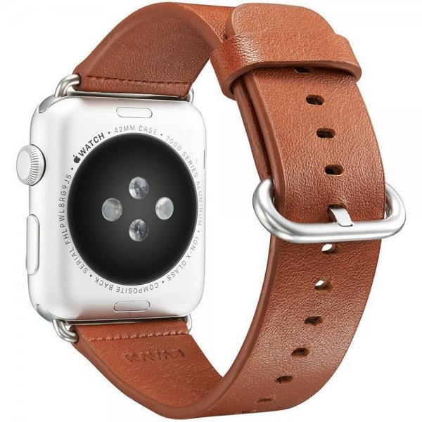 KAVAJ Apple Watch 44/45/46mm/Apple Watch Ultra Armband Barcelona Brun