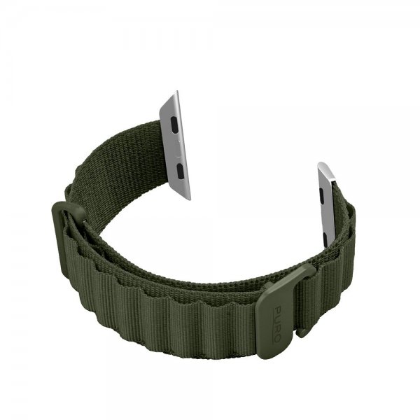 Puro Apple Watch 44/45/46mm/Apple Watch Ultra Armband Extreme Band Army Green