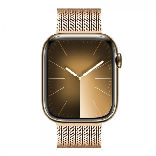 Dux Ducis Apple Watch 44/45/46mm/Apple Watch Ultra Armband Milanese Pro Series Guld