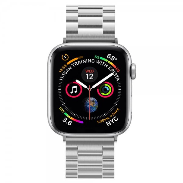 Spigen Apple Watch 42/44/45mm/Apple Watch Ultra Armband Modern Fit Silver