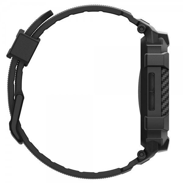 Spigen Apple Watch 42mm (Series 10/11) Armband Rugged Armor Pro 2 Matte Black