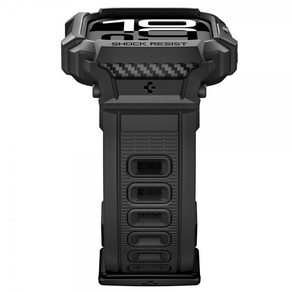 Spigen Apple Watch 42mm (Series 10/11) Armband Rugged Armor Pro 2 Matte Black