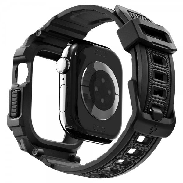 Spigen Apple Watch 42mm (Series 10/11) Armband Rugged Armor Pro 2 Matte Black