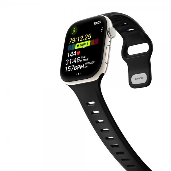 Nomad Apple Watch 44/45/46mm Armband Tempo Band Svart