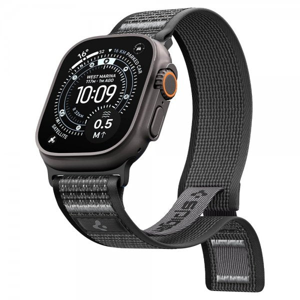 Spigen Apple Watch 44/45/46mm/Ultra 49mm Armband Athlex Air 2 Active Black Gray
