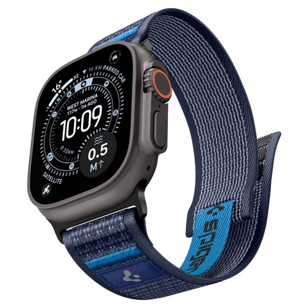 Spigen Apple Watch 44/45/46mm/Ultra 49mm Armband Athlex Air 2 Active Navy