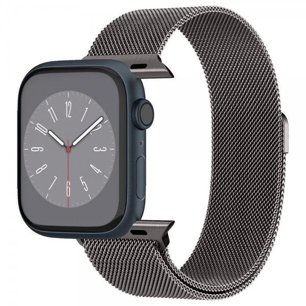Spigen Apple Watch 44/45/46mm/Ultra 49mm Armband Metal Fit Graphite