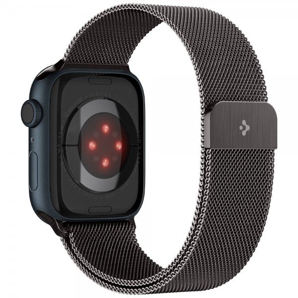 Spigen Apple Watch 44/45/46mm/Ultra 49mm Armband Metal Fit Graphite