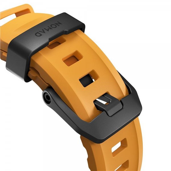 Nomad Apple Watch 44/45/46mm/Ultra 49mm Armband Rocky Point Svart Sol