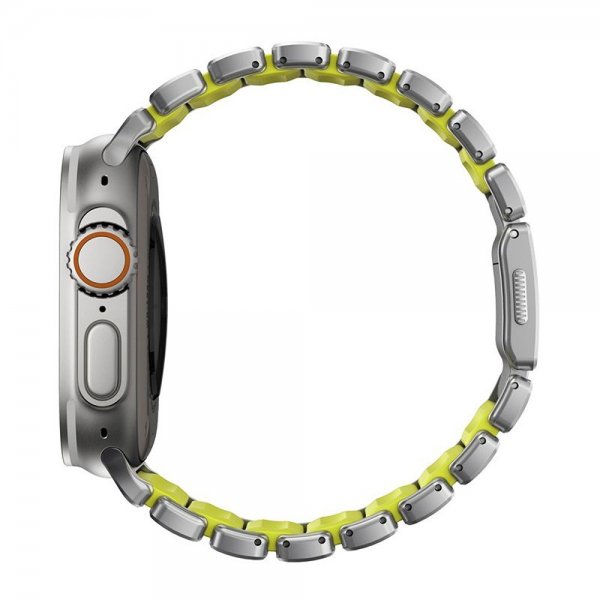Nomad Apple Watch 44/45/46mm/Ultra 49mm Armband Stratos Band Natural Volt