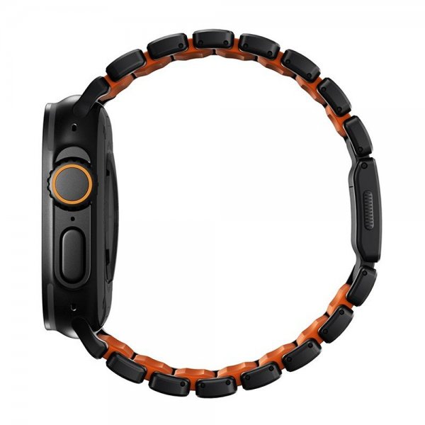 Nomad Apple Watch 44/45/46mm/Ultra 49mm Armband Stratos Band Svart